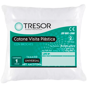 COTONA VISITA CON BROCHES MARCA TRESOR