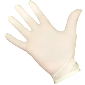 GUANTE EXAMINACION LATEX CON POLVO BLANCO TOP GLOVE