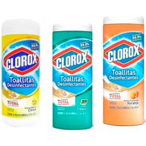 TOALLAS DESINFECTANTES CLOROX