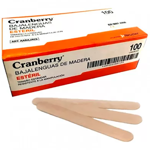 BAJALENGUA DE MADERA (CRANBERRY)