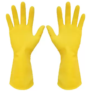 GUANTE DOMESTICO TRESOR AMARILLO 12 PARES