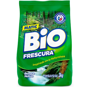 DETERGENTE BIO FRESCURA POLVO 3KG